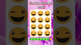 Find the different emoji