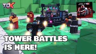 Tower Battles Skin Is Here! Tower Defense X Update