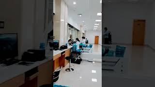 Robot pharmacist in China who work at hospital in Lishui City&prepare medicine according to doctor