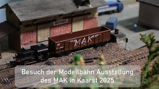 Impressionen Modellbahn Ausstellung MAK Kaarst 2025