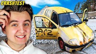 Ultimátní CRASH TEST Nejlevnějšího Auta z Bazoše!