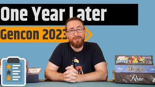 Gencon 2023 Haul - What Do I Still Have A Year Later?