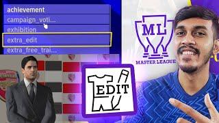 EDIT MODE + MASTER LEAGUE Official Release Date + Information | eFootball23 Mobile