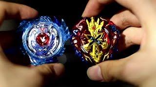 GOD VALKYRIE .6V.Rb vs XENO XCALIBUR MAGNUM IMPACT ft. 1234beyblade