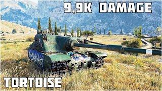 Tortoise • 9,9K DAMAGE 9 KILLS • World of Tanks