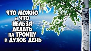 Что можно и что нельзя делать на Троицу 7 июня и Духов день 8 июня