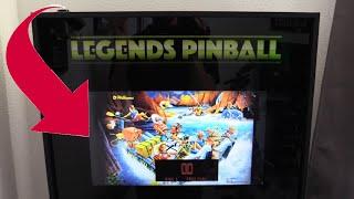 Atgames Legends Pinball VIBS switch board Backglass DMD Mod install