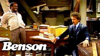 Benson | Benson and Clayton Are Stuck In The Cellar! | Classic TV Rewind