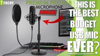 BEST BUDGET USB MIC EVER? - Tracer Premium PRO USB Microphone Set Unboxing