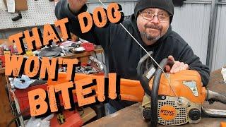 Easy recoil repair on MS170 STIHL saw