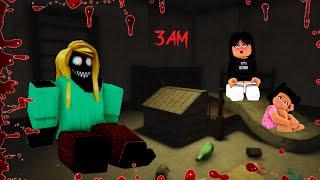 WE PLAYED THE SCARIEST HORROR STORIES IN ROBLOX AT 3AM! 🩸