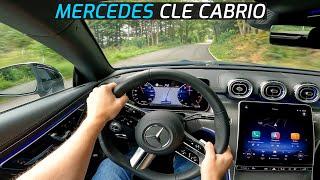 2024 MERCEDES CLE CABRIOLET POV TEST DRIVE