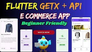 Build Your E-Commerce App with GetX in Flutter | Complete Intro