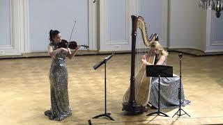 Gaetano Donizetti. Sonata for violin and harp. Polina Borisova (violin), Oksana Sushkova (harp)