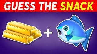 Guess the Snack by Emoji  | Emoji Quiz Challenge 2024