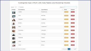 DataTables - Server-side Processing in Codeigniter using Ajax