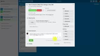 Trello - Creating Labels and Comments