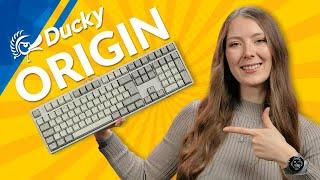 We Love This Retro Style Mechanical Keyboard   | Ducky Origin Vintage Unboxing