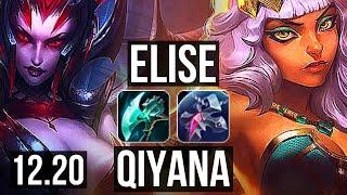 ELISE vs QIYANA (JNG) | 68% winrate, 7/1/3 | EUW Diamond | 12.20