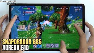 Honor Pad X9 Fortnite Gameplay | Snapdragon 685