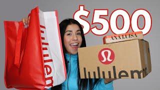 $500 lululemon try on haul 2024 + Ana Luisa jewelry