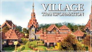 Easy Village Transformation - A Minecraft Tutorial (beginner friendly)