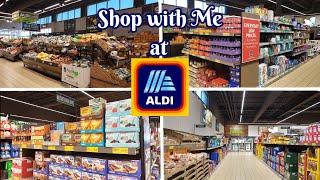 ALDI SHOP WITH ME | FIRST TIME SHOPPING @ALDI | ALDI STORE WALKTHROUGH