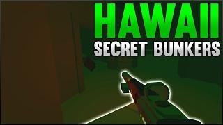 TWO SECRET BUNKERS! - Exploring Hawaii (Unturned 3.18.0.0)