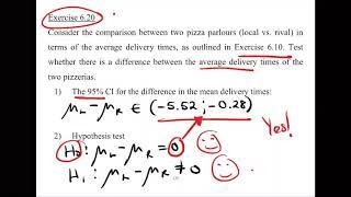 Chapter 6 x   Using Confidence Intervals to Test a Hypothesis