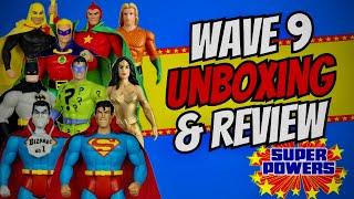 McFarlane Toys Super Powers Wave 9 | FULL WAVE Unboxing & Review!