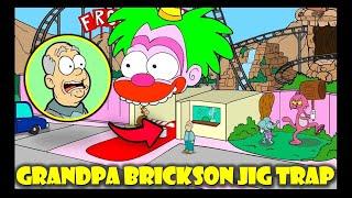 GRANDPA BRICKSON JIG TRAP | Mazniac - Jigtrap - Madtraps | FULL #Walkthrough