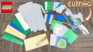 Cutting LEGO Baseplates... a necessary evil!