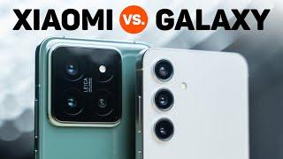 Beste kompakte Smartphones: Samsung Galaxy S24 vs. Xiaomi 14 (Vergleich & Test)