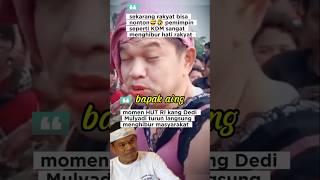 SANGAT MENGHIBUR MASYARAKAT #kangdedymulyadi