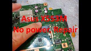 Asus X553M - No power, Repair, Cleaning and so on