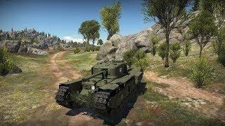 Почти непреступная крепость Churchill Mk.VII  l  Повтор  l  War Thunder