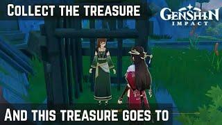 Collect the treasure Genshin Impact