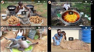 Best of Village Food Factory | KFC Chicken Prepare | Turkey | Emu Biriyani | Dude Sago