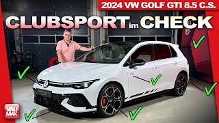 VW Golf 8.5 GTI Clubsport! Der Top-GTI im Facelift-Check (2024)