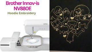 Brother Embroidery Machine | Designing a Shirt #embroidery