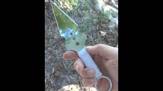 Creating a Kunai Knife ASMR | Soothing Crafting Melodies#nife #knifeskills