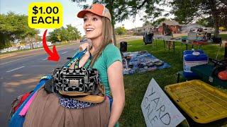 I Walked Away With $1,000+ at This $1 Yard Sale!!