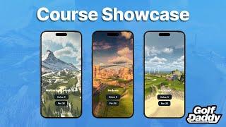 What Courses are on the Golf Daddy Simulator?
