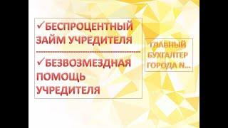 Как внести беспроцентный займ от учредителя и / или безвозмездную помощь от учредителя в 1С ?