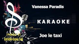 КАRАОКЕ  Vanessa Paradis - Joe le taxi  made in studio: KARAOKE-BASE.CLUB