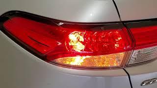 2020, 2021 & 2022 Toyota Corolla Tail Light Bulbs - Rear Turn Signal & Side Marker Test After Change