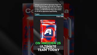 Opening The NEW CORNUCOPIA Packs In MADDEN 25 ULTIMATE TEAM! #madden25 #mut #maddenpackopening