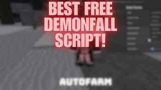 Demon Fall Script Free 2024 | Dupe | Auto Farm Trinkets | Auto Raid | INF HP | INF XP