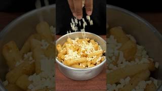 Cheesy French Fries ASMR Cooking  #shorts #food #cooking #streetfood #crunchytreats #asmr