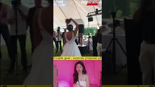 ️    #couple #propose #marry #tiktok #supprie #couplegoals